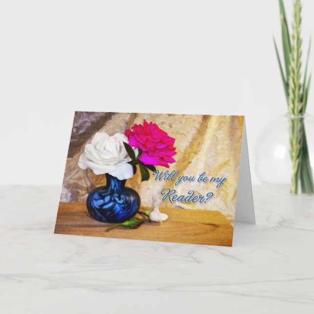 Invitation de la fête de mariage pour lecteur (Devant)
