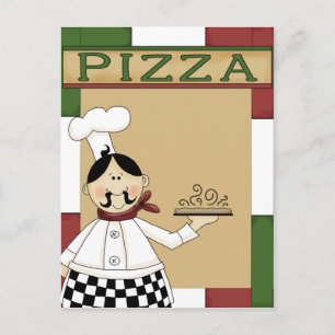 Invitation de la fête de Pizza