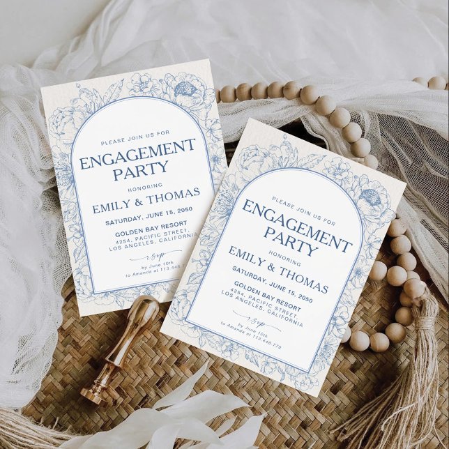 Invitation de la fête d'engagement de la Chinoiser (Créateur téléchargé)