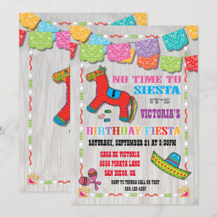 Invitation de la fête des Anniversaires de enfants