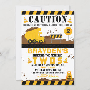 Invitation de la fête des camions à vidange 2e ann