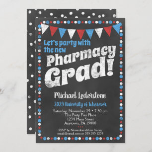 Invitation de la Fête des diplômés en pharmacie Ro