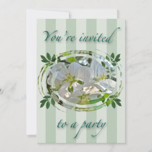 Invitation de la fête des fleurs d'Apple