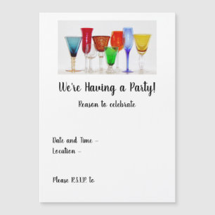 Invitation de la fête des Lunettes de Vin