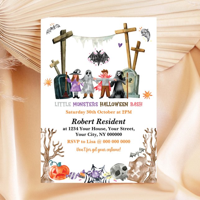Invitation de la fête d'Halloween (Créateur téléchargé)