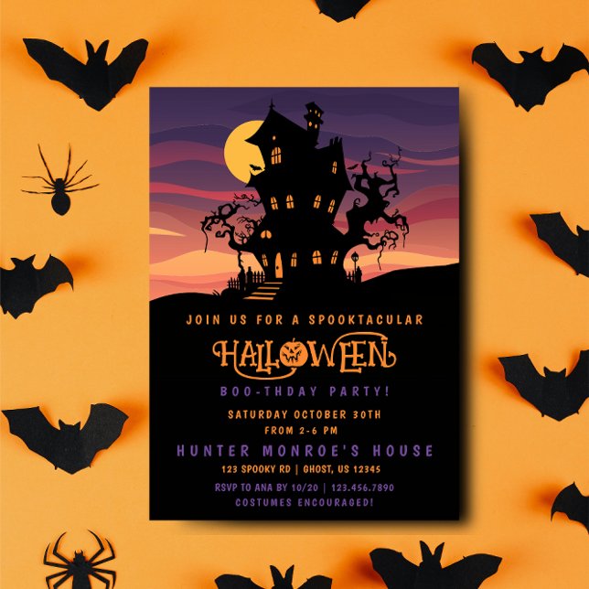 Invitation de la fête d'Halloween (Créateur téléchargé)