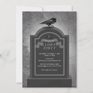 Invitation de la fête d'Halloween