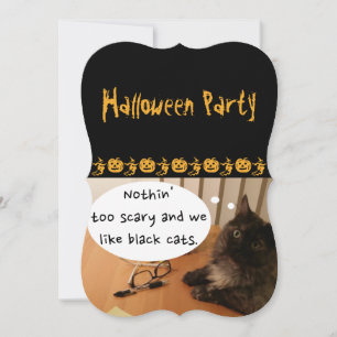 Invitation de la fête d'Halloween (Amical) par Ros