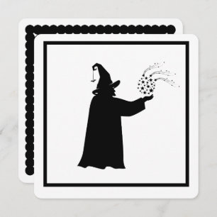 Invitation de la fête d'Halloween de l'Assistant