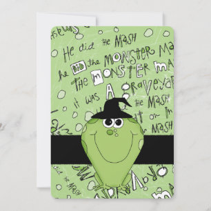 Invitation de la fête d'Halloween pour enfants Mon
