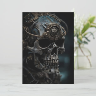 Invitation de la fête d'Halloween Steampunk