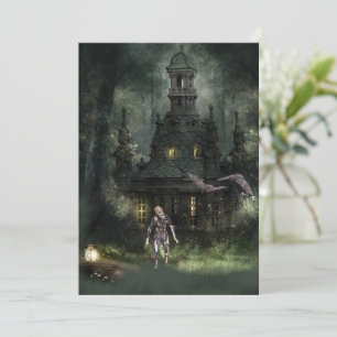 Invitation de la fête d'Halloween Zombie