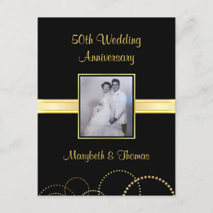 Invitation de la fête du 50e anniversaire - Photo