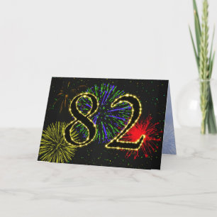 Invitation de la fête du 82e anniversaire