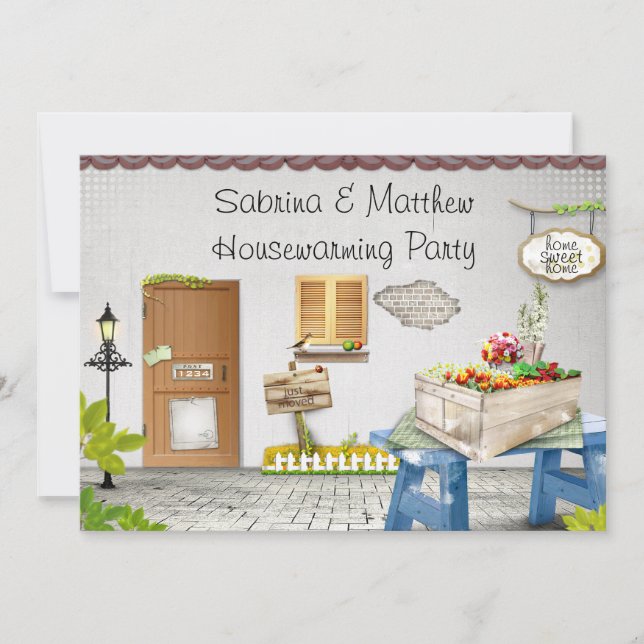 Invitation de la Fête du Chauffage du Jardin Whimi (Devant)