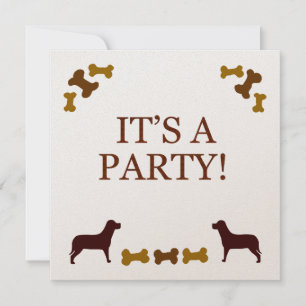 Invitation de la fête du chien