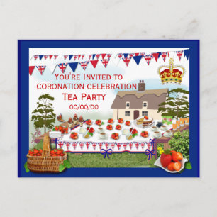 Invitation de la fête du couronnement