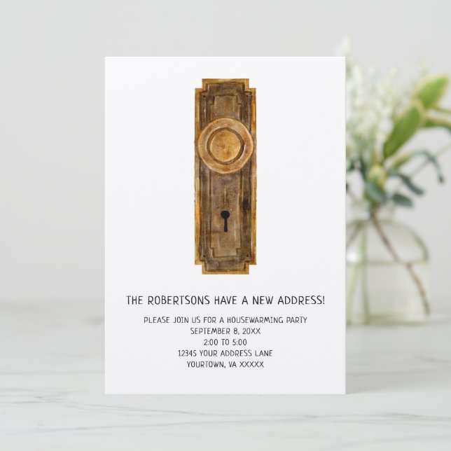 Invitation de la fête du réchauffement de la maiso (Debout devant)