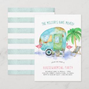 Invitation de la fête du réchauffement du foyer