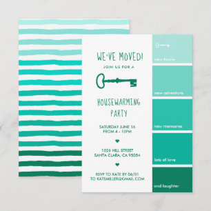 Invitation de la fête du réchauffement du foyer