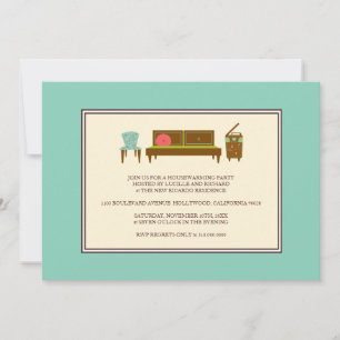 Invitation de la fête du réchauffement du foyer