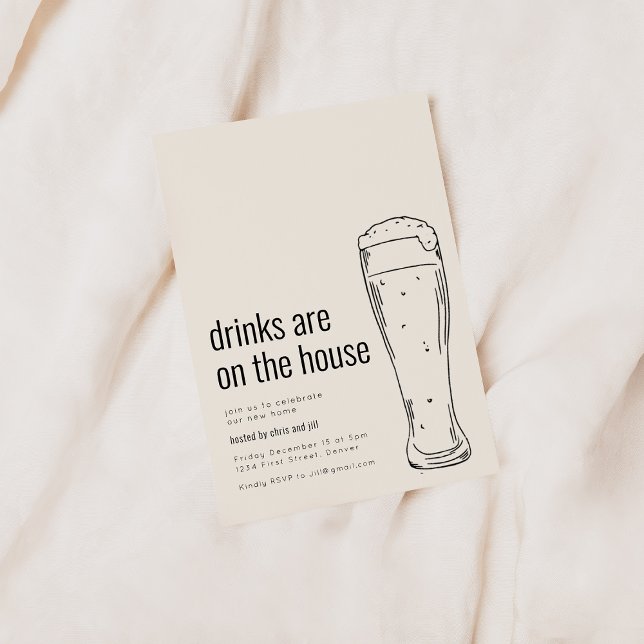 Invitation de la fête du réchauffement du foyer av (Créateur téléchargé)