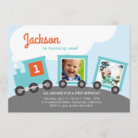 Invitation de la fête du Train de photos