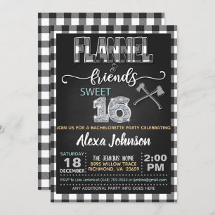Invitation de la Fête Flanel & Friends - WH