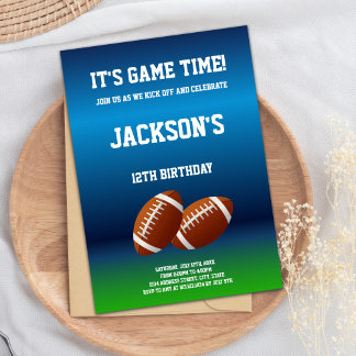 Invitation de la fête sportive de Jeu de Garçons m