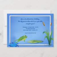 Invitation de la Grenouille sauteuse