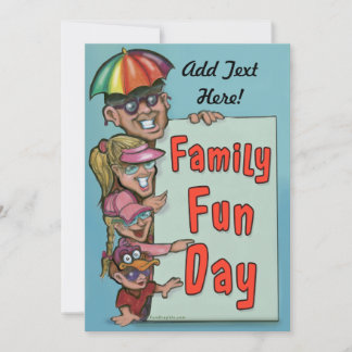 Invitation de la journée de pique-nique de famille