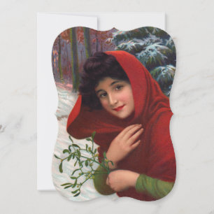 Invitation de la joyeuse demoiselle au gui