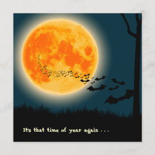 Invitation de la lune de récolte