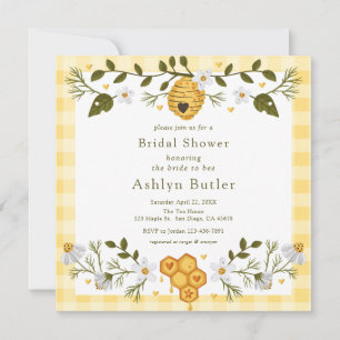Invitation de la mariée à la douche nuptiale