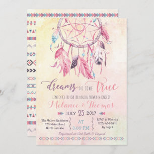 Invitation de la mariée de Dreamcatcher Boho