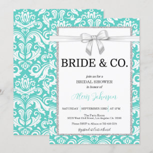 Invitation de la mariée et co-nuptiale