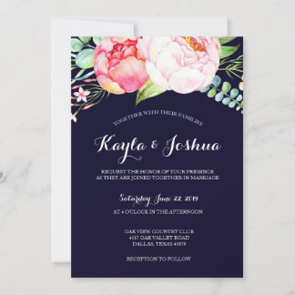 Invitation de la Marine Blush