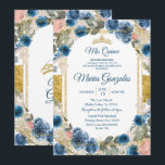 Invitation de la Marine mexicaine Charra Quinceane<br><div class="desc">Invitation de la Marine mexicaine Charra QuinceaneraMis Quince Anos,  15e anniversaire, </div>