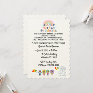 Invitation de la maternelle