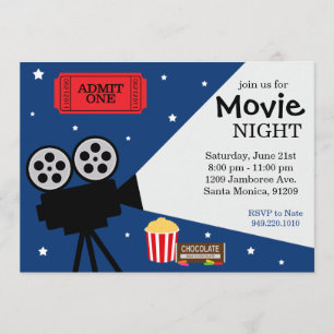 Invitation de la nuit de cinéma