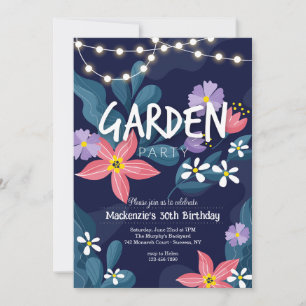 Invitation de la nuit de la fête du jardin