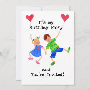 Invitation de la partie Anniversaire de enfant