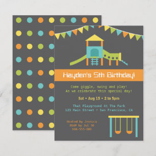 Invitation de la partie Anniversaire de enfant de 