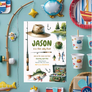 Invitation de la partie Anniversaire de enfant O-F