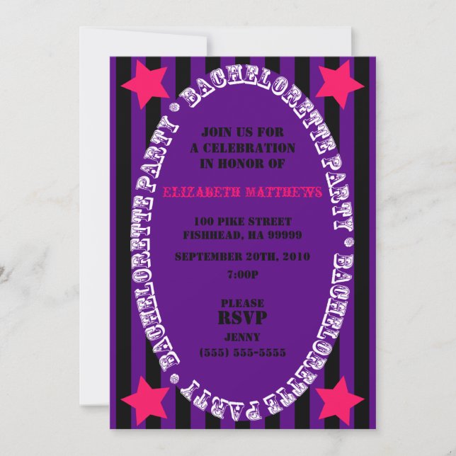 Invitation de la partie de basket-ball Purple & Bl (Devant)