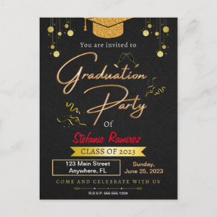INVITATION DE LA PARTIE DE DIPLÔME