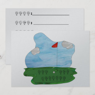 Invitation de la partie de golf de StainGlass