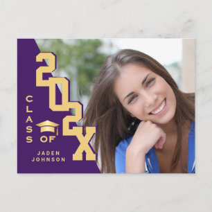 Invitation de la partie de graduation de la photo