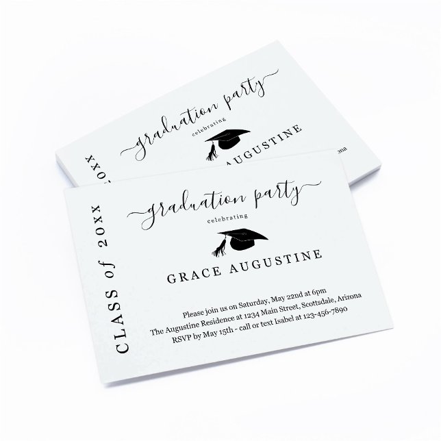 Invitation de la Partie de graduation Insérer (Créateur téléchargé)