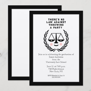 Invitation de la partie de l'école de droit
